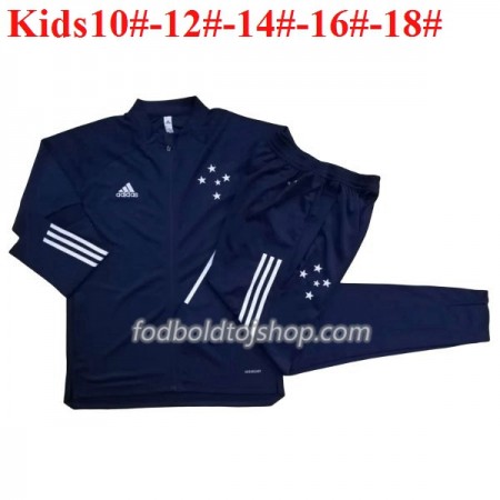 Cruzeiro 2020-2021 Børn Træningsjakke Dragt M001